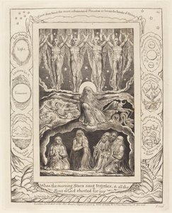 A Criação, 1825. de William Blake