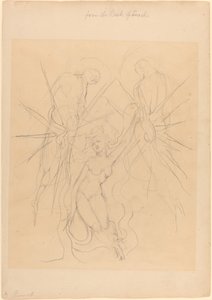 A Descida dos Anjos a uma das Filhas dos Homens de William Blake