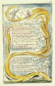 A Imagem Divina, 1789 de William Blake