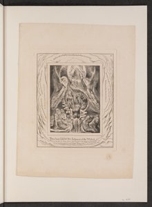 A Queda de Satanás, 1825. de William Blake