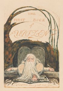 O Primeiro Livro do Urizen, Prato 1, "O Primeiro Livro do Urizen". (Bentley 1) de William Blake