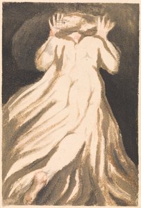 O Primeiro Livro de Urizen, Placa 21 (Bentley 27) de William Blake