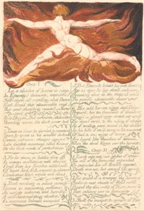 O Primeiro Livro de Urizen, Placa 3, Capítulo 1. . . . (Bentley 3) de William Blake