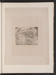 O Senhor Respondeu a Jó fora do Turbilhão, 1825. de William Blake