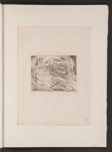O Senhor Respondeu a Jó fora do Turbilhão, 1825. de William Blake