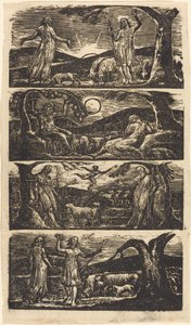 As Pastorais de Virgílio de William Blake