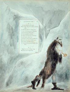 The Progress of Poesy, A Pindaric Ode, de &39;The Poems of Thomas Gray&39;, publicado em 1797-98 (aquarela e tinta preta sobre papel) de William Blake