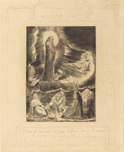 A Visão de Elifaz de William Blake