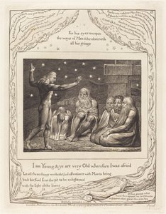 A ira de Eliú de William Blake