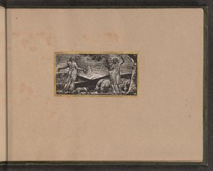 Thenot Remonstrates com Colinet, 1821. de William Blake