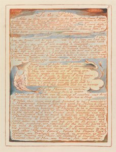 &39;Para o público ...&39;, placa 3 de &39;Jerusalém&39; de William Blake