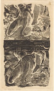 Assunto desconhecido (Deixe-o olhar para o céu e rir no ar brilhante) de William Blake