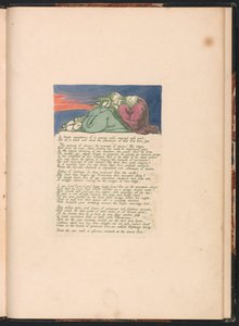 Visões das Filhas de Albion, Ilustração 10, Em feliz copulação. . . . de William Blake