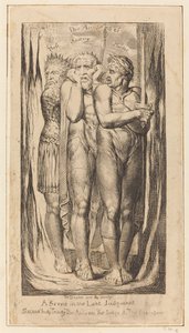 War The Accusers of Theft, Adultery, Murder, c. 18031810. de William Blake