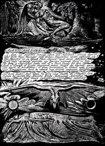 William Blake 1757-1827, místico inglês, poeta, pintor e gravador, 1804-1820 de William Blake