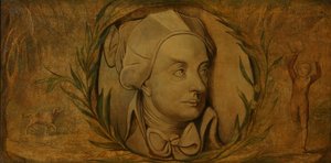 William Cowper (têmpera sobre tela) de William Blake