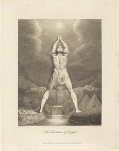 Fertilização do Egito de William Blake after Henry Fuseli