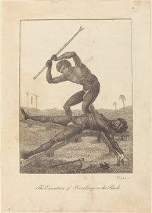 A execução de quebrar no rack
