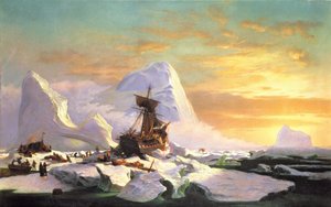 Esmagado no gelo de William Bradford