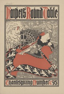 Mesa redonda de Harper - número do Dia de Ação de Graças, 1895