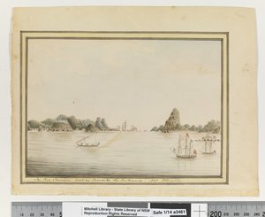 Em frente, p. 36. "No Rio de Janeiro, olhando para a entrada. 1787