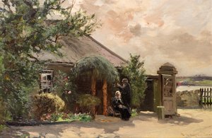 Balgay Lodge, Dundee (óleo sobre tela)