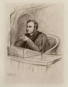 Archibald Hamilton Charteris, Professor de Crítica Bíblica e Antiguidades Bíblicas (gravura) de William Brassey (after) Hole