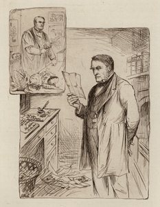 John Wilson, Professor de Agricultura e Economia Rural (gravura) de William Brassey (after) Hole