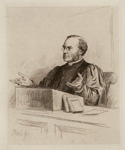 Malcolm Campbell Taylor, Professor de Divindade e História Eclesiástica (gravura) de William Brassey (after) Hole