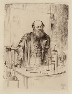 Peter Guthrie Tait, Professor de Filosofia Natural (gravura) de William Brassey (after) Hole
