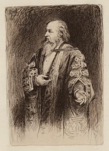 Sir Alexander Grant, Vice-Chanceler e Diretor (gravura) de William Brassey (after) Hole