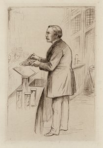 William Smith Greenfield, Professor de Patologia Geral (gravura)