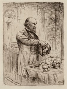 William Turner, Professor de Anatomia (gravura) de William Brassey (after) Hole