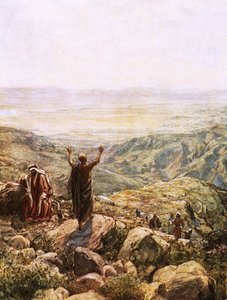 Balaão abençoando Israel de William Brassey Hole