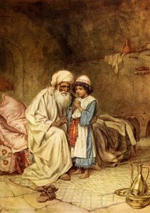 Eli e Samuel. E ele disse que é o Senhor: - Bíblia de William Brassey Hole