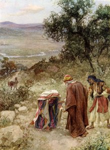 Eliseu e a mulher sunamita - Bíblia de William Brassey Hole