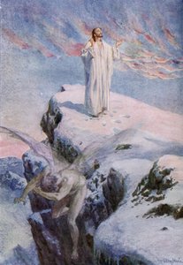 A tentação de Jesus - Bíblia de William Brassey Hole