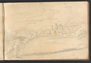 Castelo de Pomeroy Berry de William Brockedon