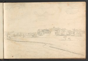 Castelo de Powderham de William Brockedon