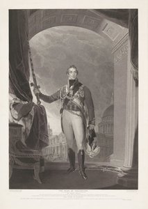 Portret de Arthur Wellesley, hertog de Wellington O Duque de Wellington (título no objeto) de William Bromley (I)