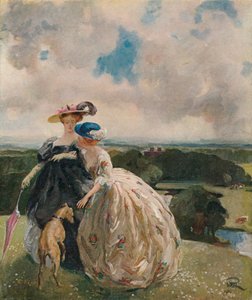 No parque, Dalswinton, 1904, 1906 de William Bruce Ellis Ranken