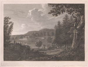 Fonthill como era antes das alterações do Sr. Beckford