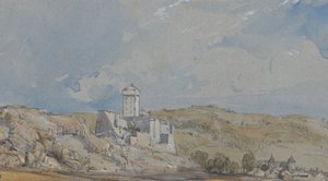 Château de Lourdes, 11 de Julho de 1836. de William Callow