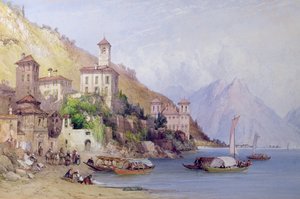 Gravedona, Lago de Como, 1895