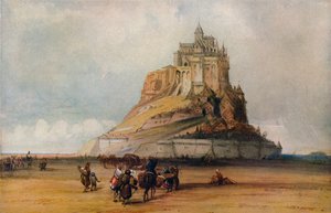 Mont St. Michel, c1861 de William Callow