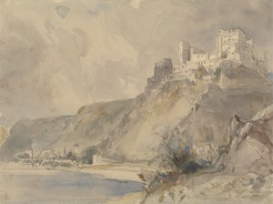 Rheinfels e St. Goar de William Callow