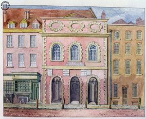 Teatro do Rei, Haymarket, 1783