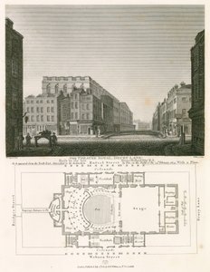 O Teatro Real, Drury Lane, Londres, construído pelo falecido Henry Holland