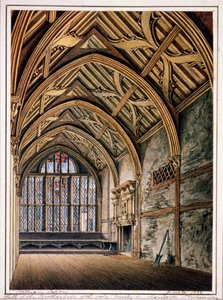 Trinity Hall, Londres, 1808 de William Capon