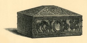 Caixão, c1180-1200, 1881. de William Catley